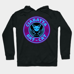 Ciabatta Bat-Cat Needs Coffee Hoodie